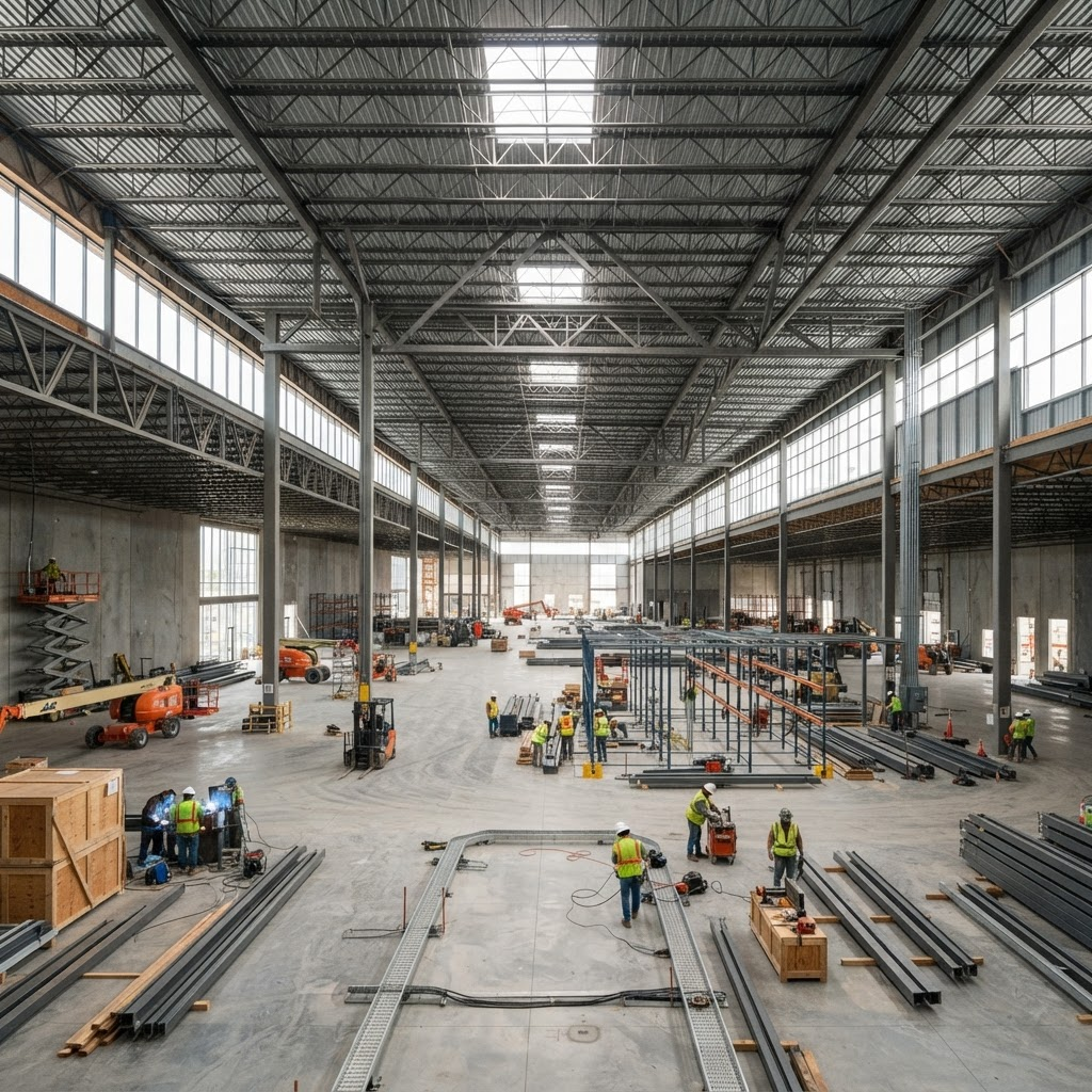 Obra civil e industrial